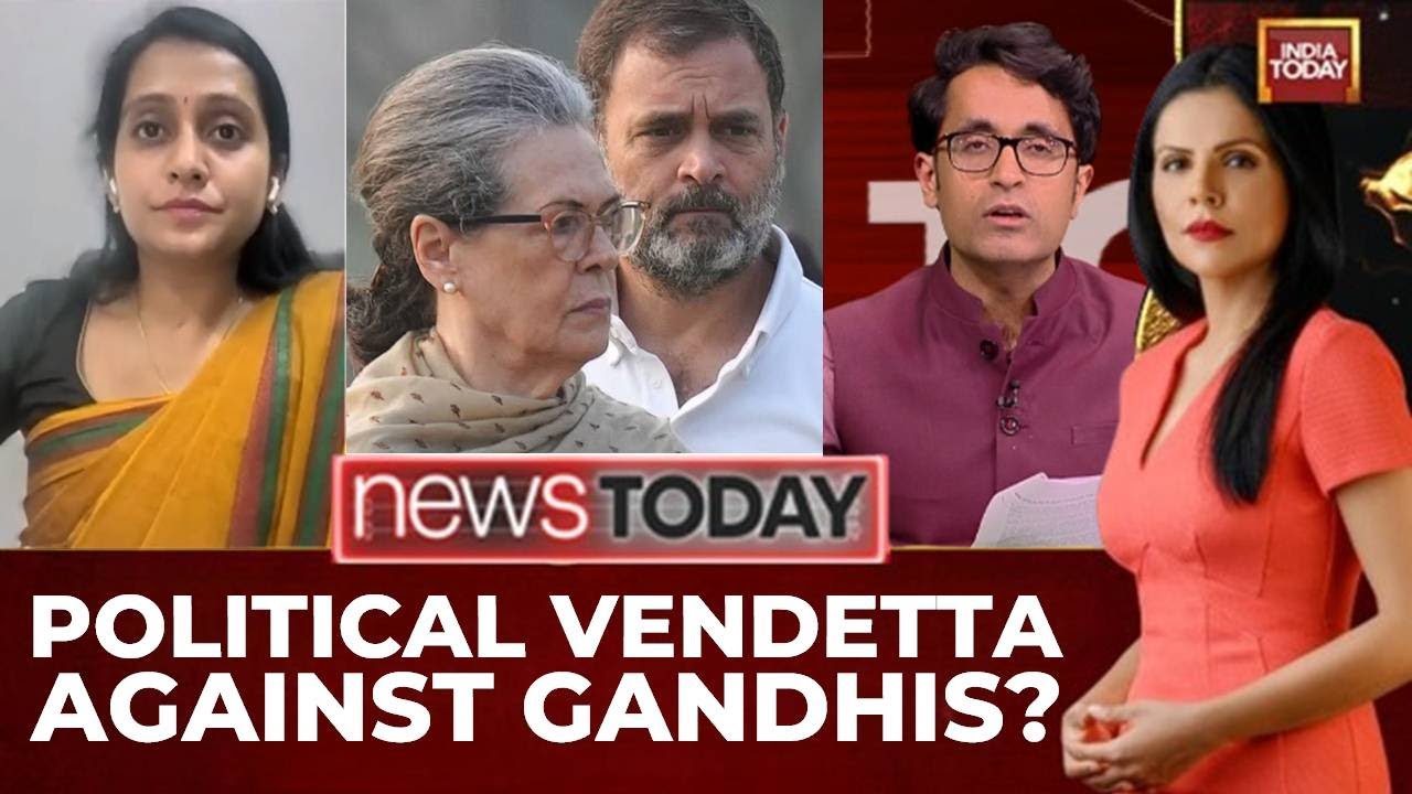 NewsToday Debate: Political Vendetta Against Gandhis? | National Herald Case | India Today Special