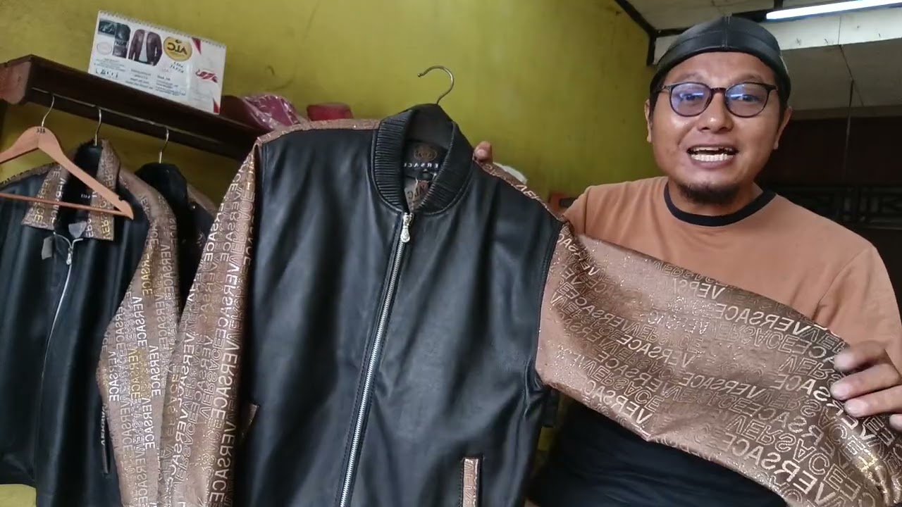 jaket kulit asli serba 1jt aja baru semua