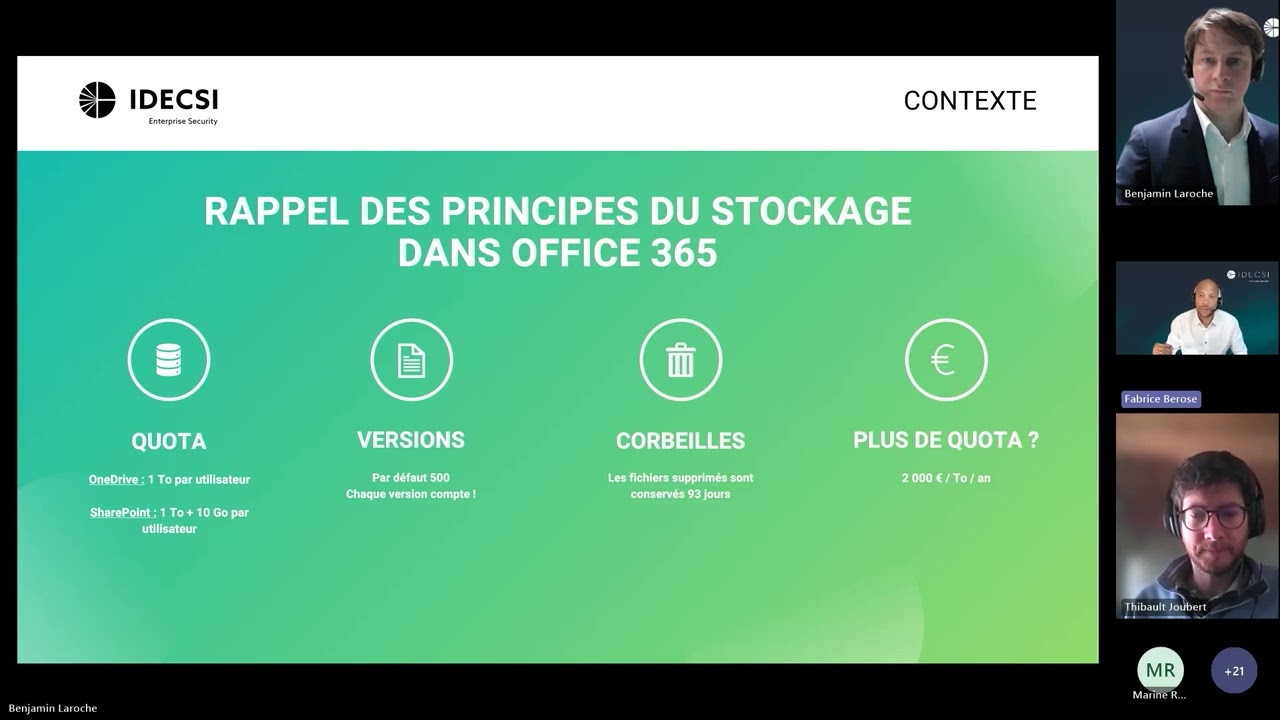 Webinar I Nettoyage de printemps : supprimer les données obsolètes dans M365 en 2 étapes