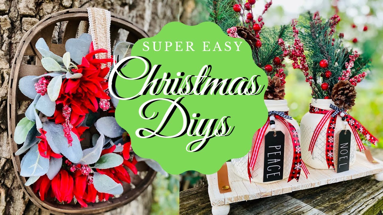 High end Dollar tree Christmas DIYs, DIY inexpensive Christmas home decor, Blessed Beyond Measure