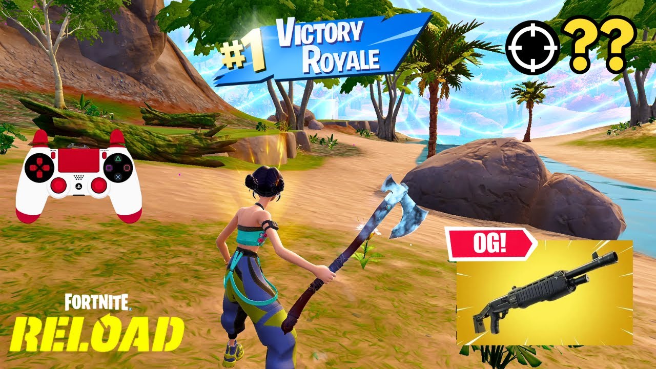 *NEW* ZOEY SKIN | Fortnite Reload on PS5 Controller | 240 FPS