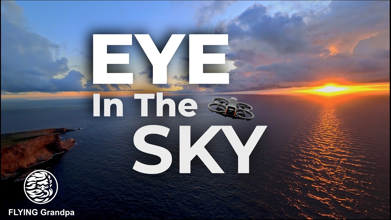 EYE IN THE SKY | 4K Drone Over Ocean & Cliffs