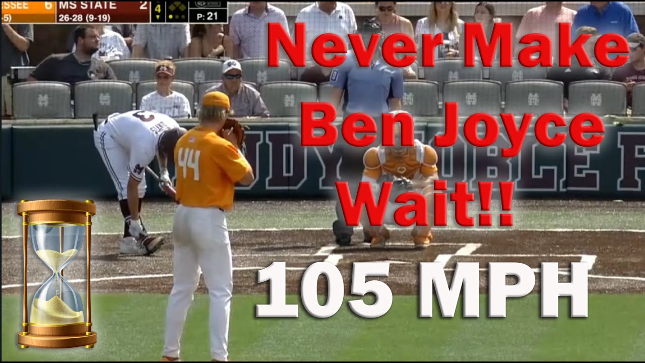 105 MPH Heat!?  Never Make Ben Joyce Wait. #baseball