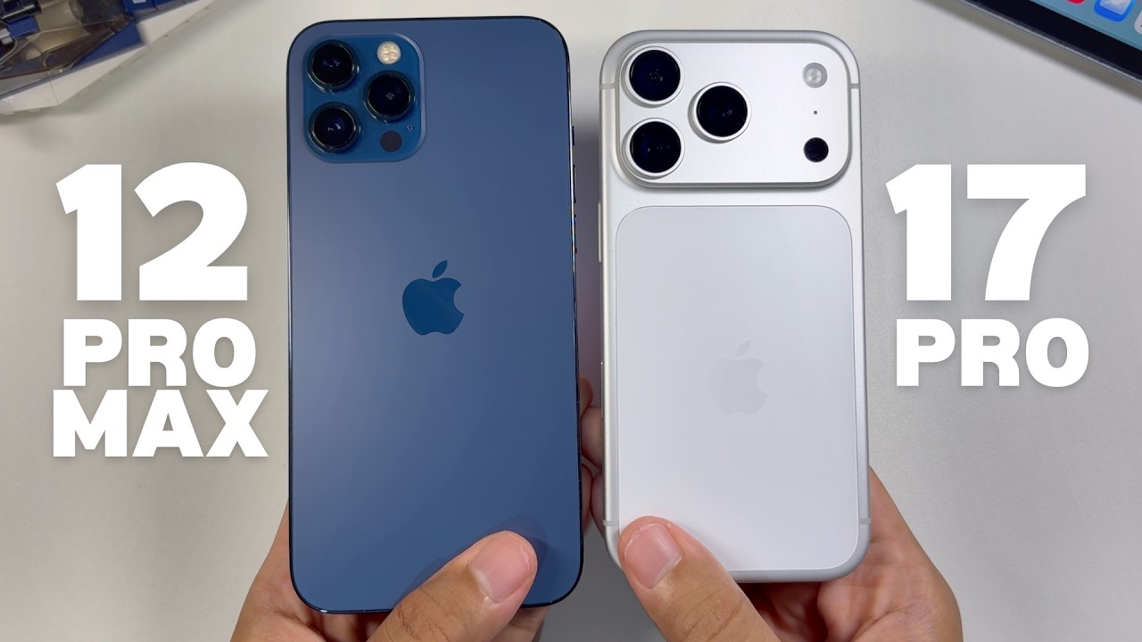 iPhone 12 Pro Max против iPhone 17 Pro: посмотрите это, прежде чем купить или обновить