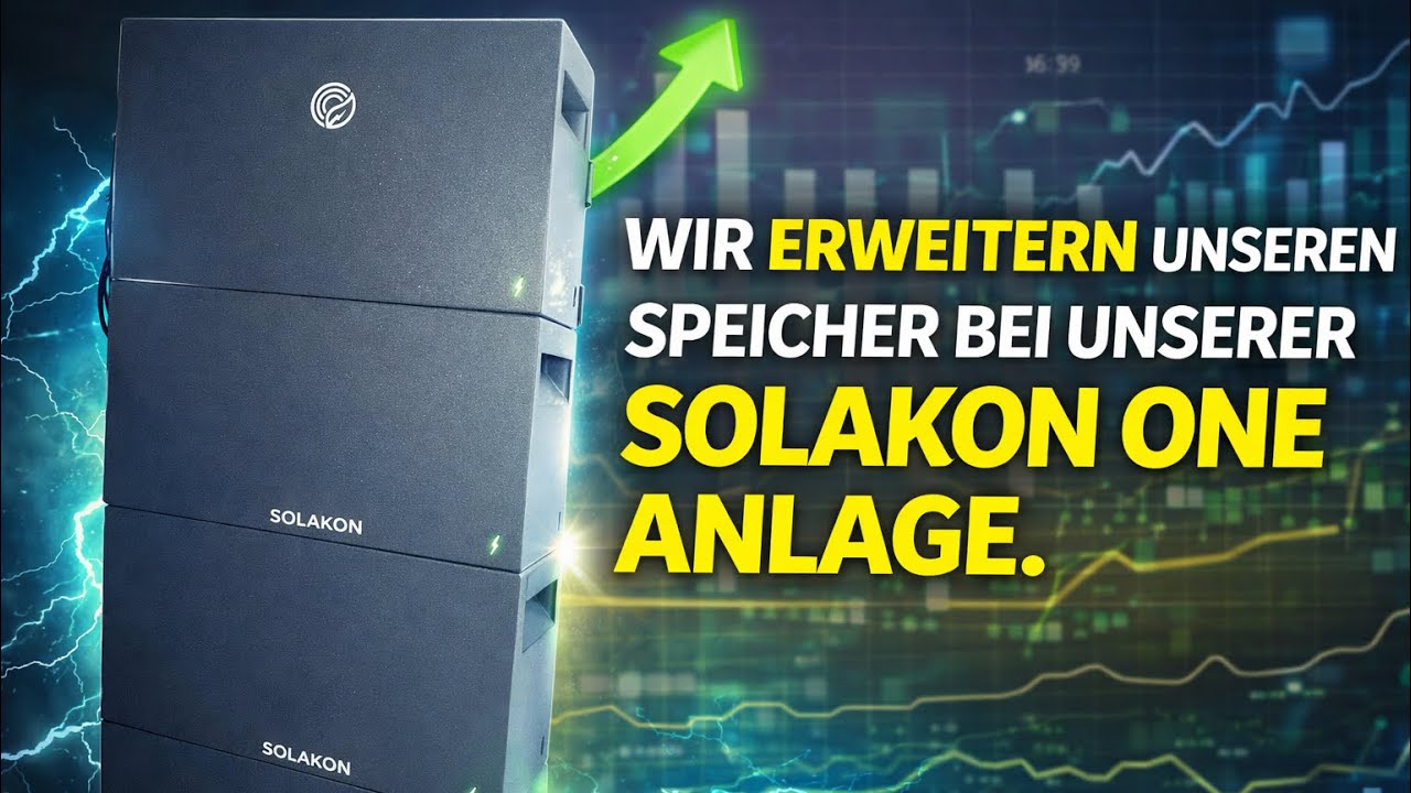 Balkonkraftwerk Solakon ONE Speichererweiterung auf 8,44kWh