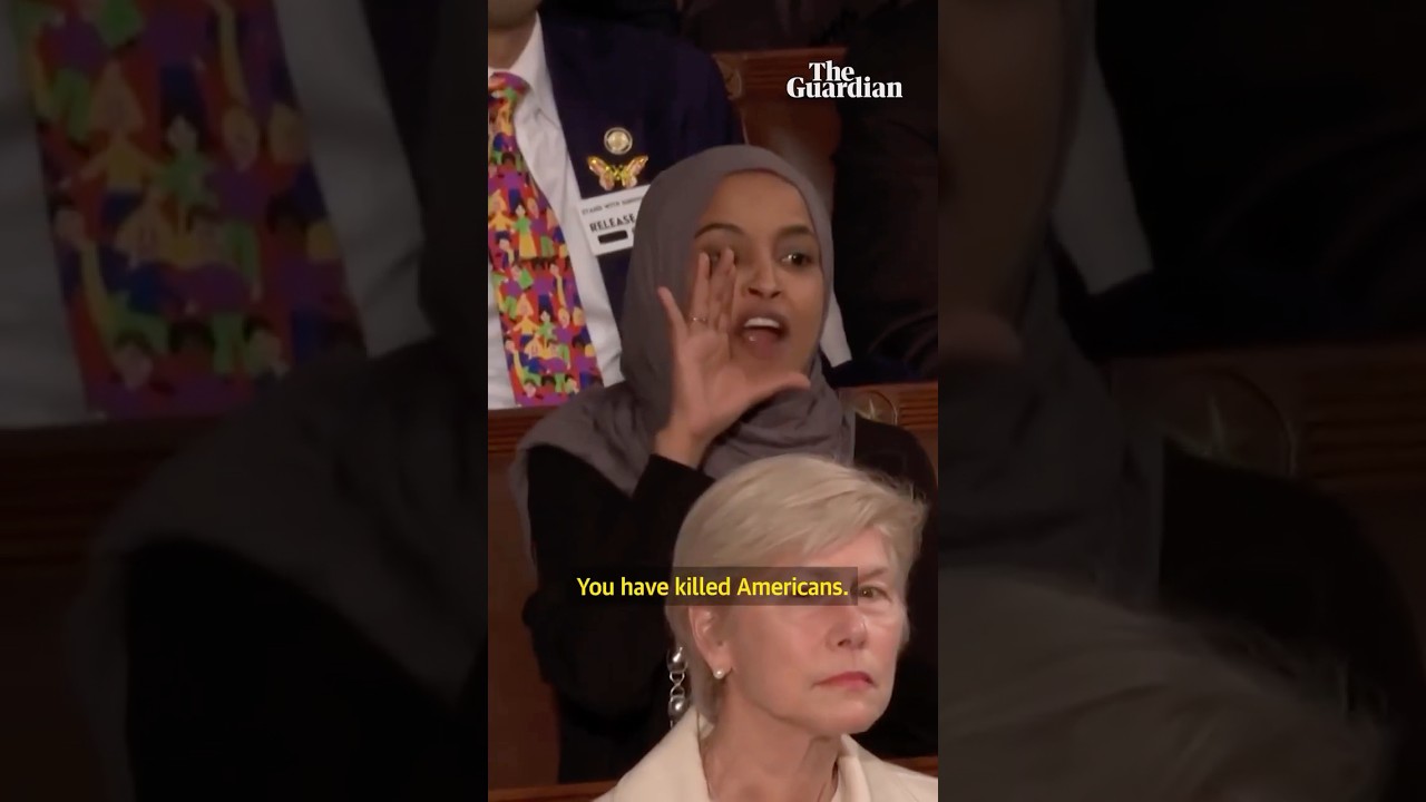 'You have killed Americans': Ilhan Omar heckles Donald Trump during State of the Union