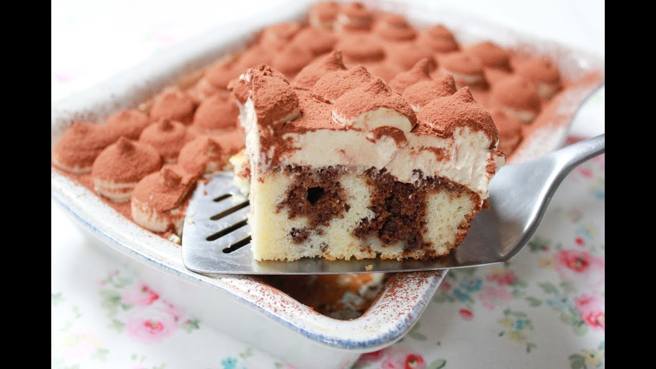 كيكة غير كل الكيكات بكريمة بمذاق القهوة راااائعة سهلة التحضير و مضمونة