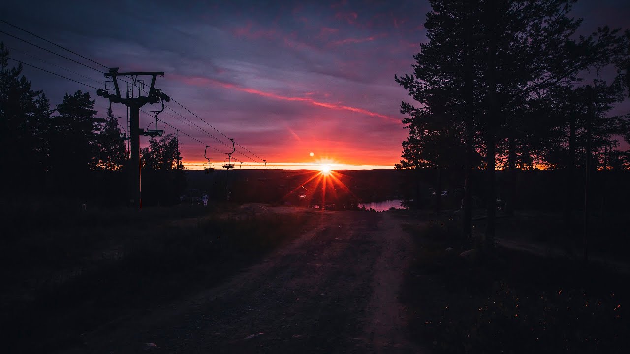 Midnight Sun + Snow ;)