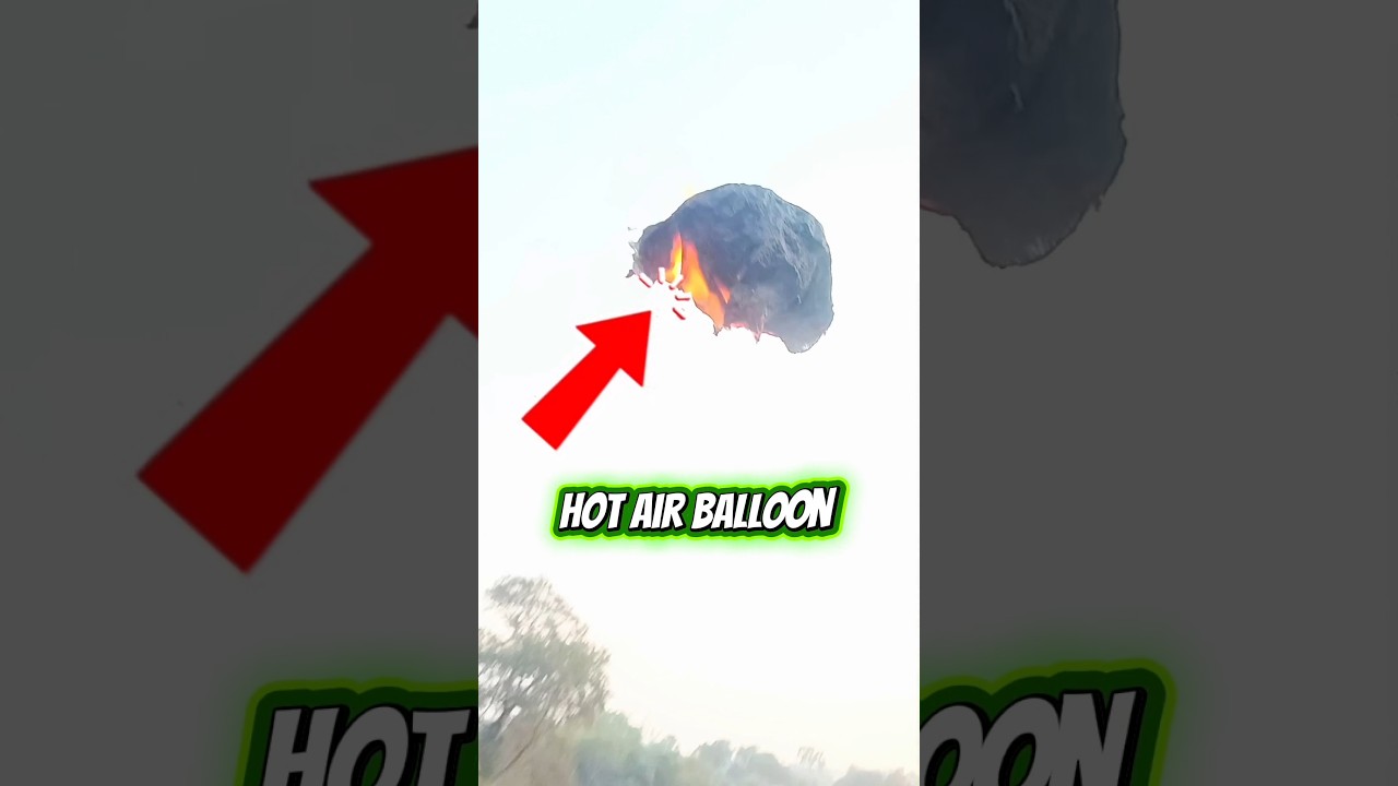How To Make Hot Air Balloon Very Easy 😱  