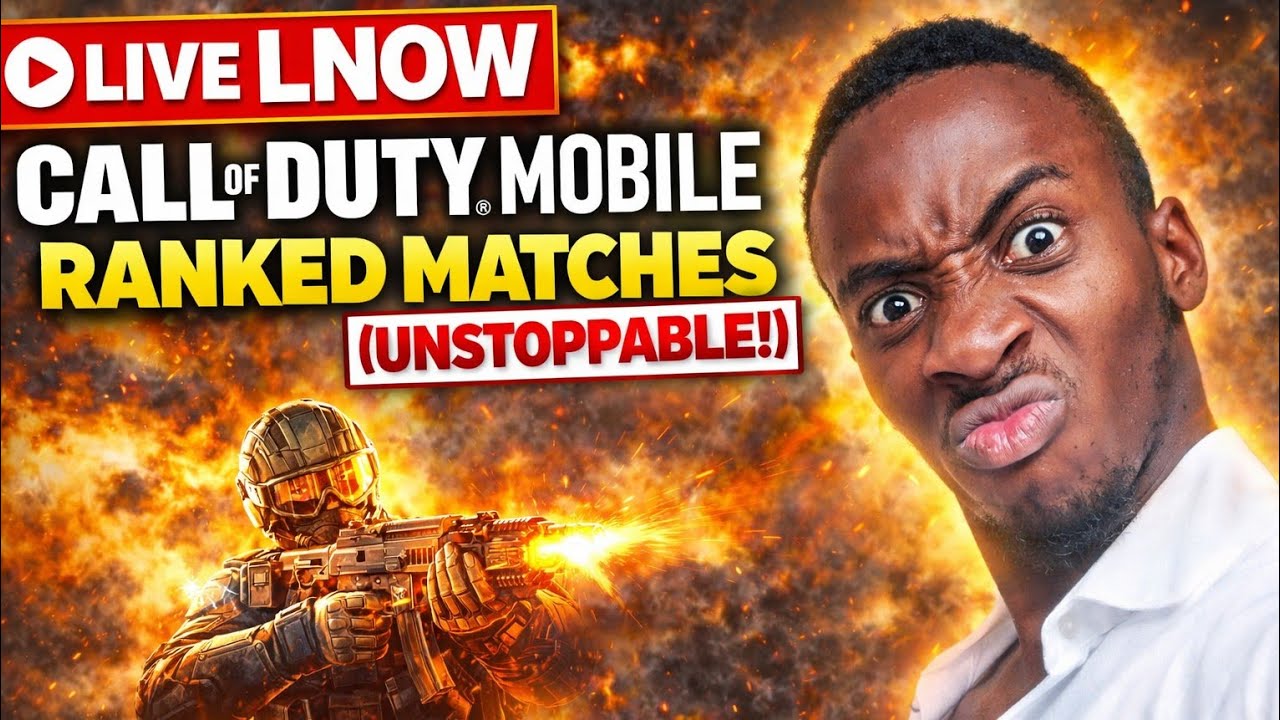 🔴 LIVE NOW – Call of Duty Mobile Ranked Matches (Unstoppable!