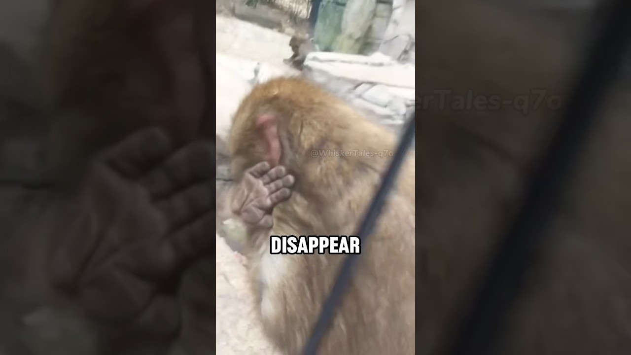 Monkey after seeing the magic trick🙈🙈