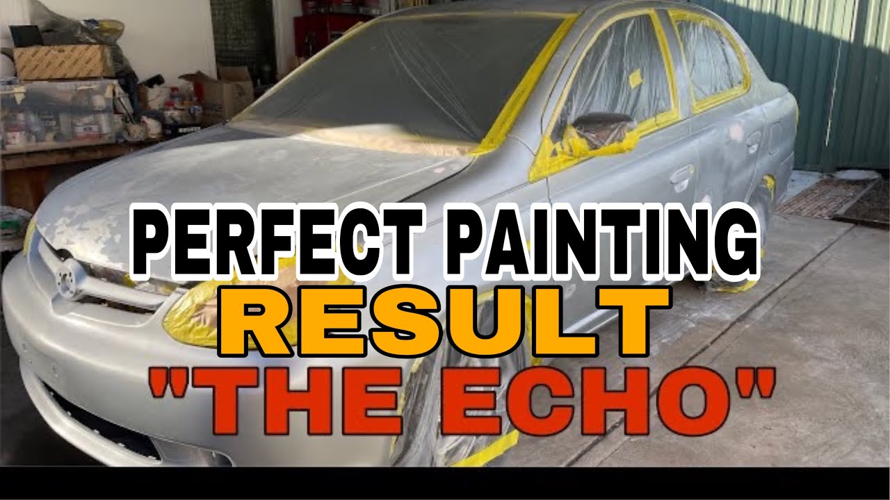 CAR PAINTING OF TOYOTA ECHO