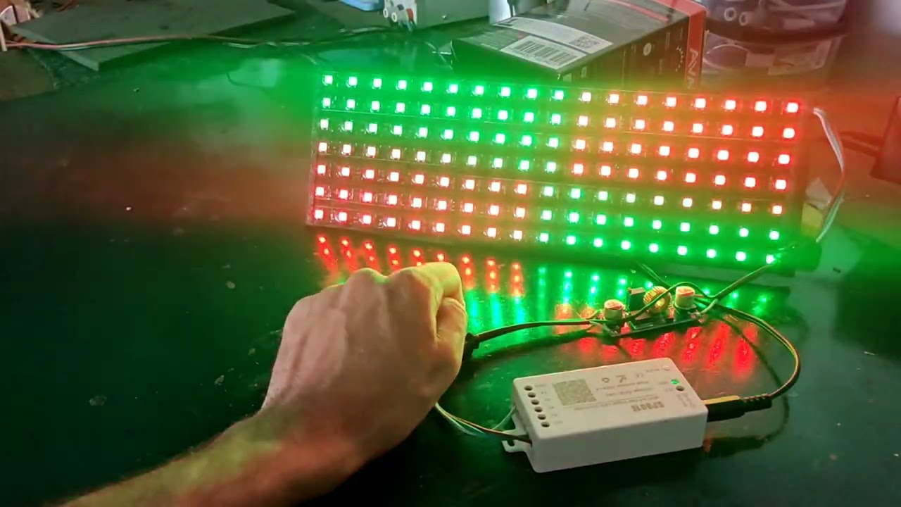 Programação central Para painel led via aplicativo Bluetooth.