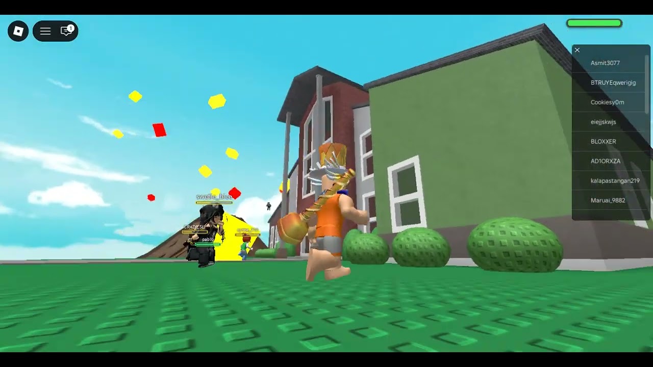 Roblox Natural Disaster Survival.