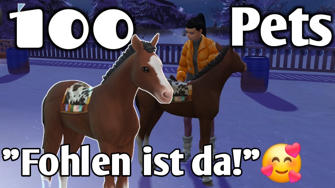 Das FOHLEN kommt! - Die Sims 4 100 Pets Challange  Part 43 | natikozockt