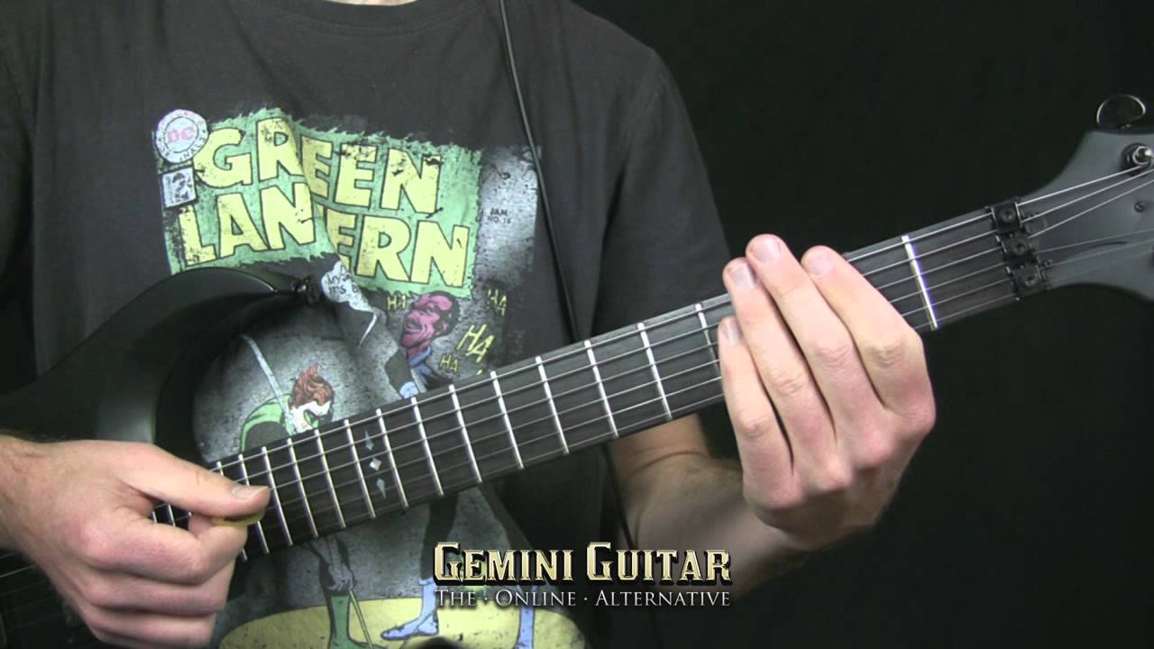 Power Chord Mechanics - Punk Percussive Riffing