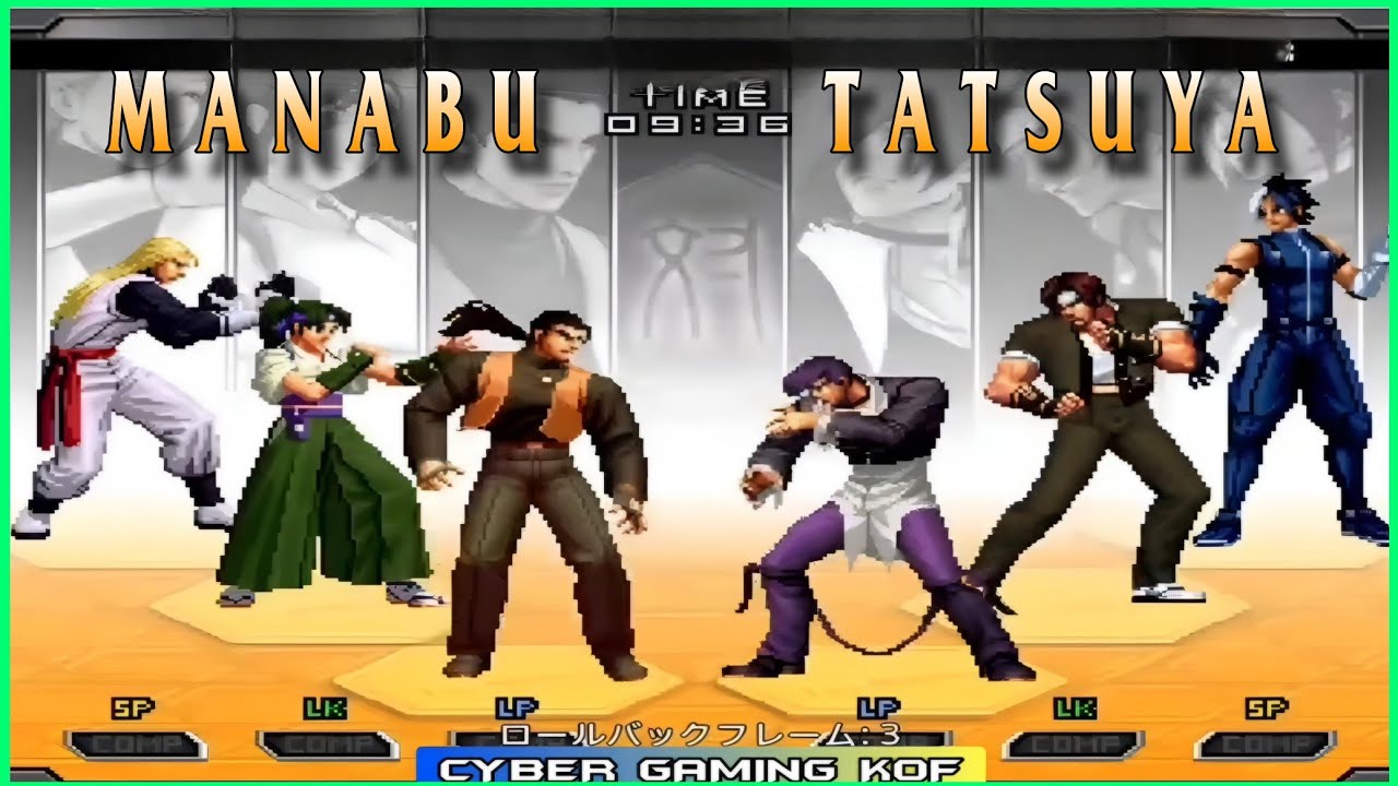 KOF 2002UM - Manabu  Vs  Tatsuya  - FT5 - 戦闘員の王 2002um 