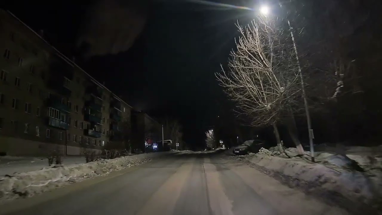 Белорецк. Раннее утро. Южный Урал. 29.01.2026.