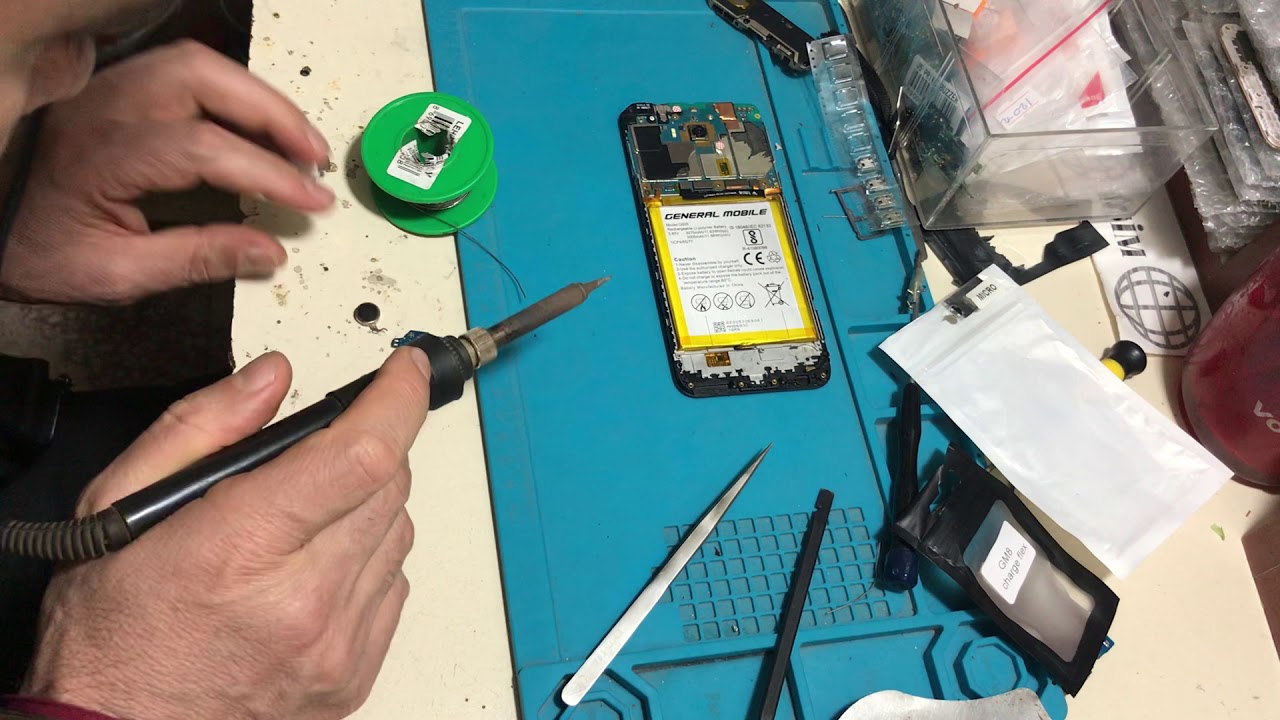 General mobile gm8 orjinal şarj söketi değişimi