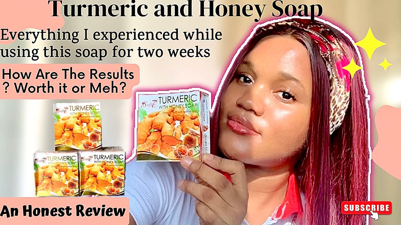 EVERYTHING YOU NEED TO KNOW BEFORE BUYING AND USING THE TURMERIC AND HONEY SOAP|An Honest Review🧴😮‍💨