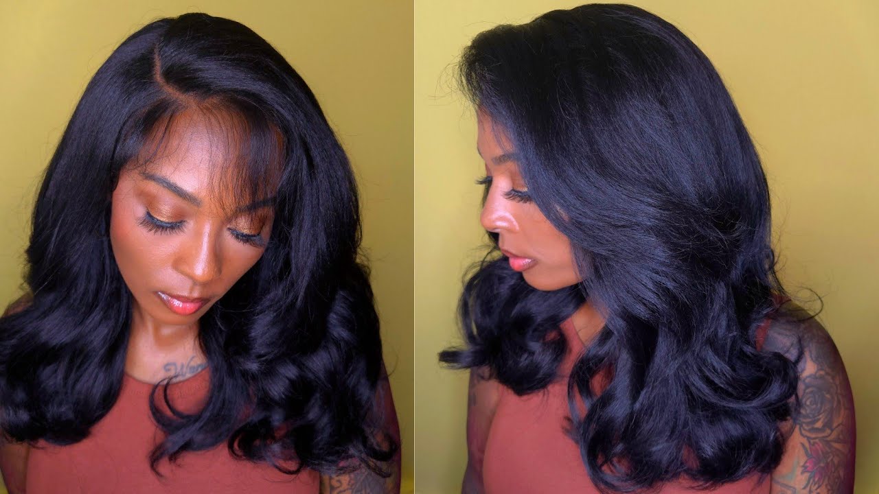 My Favorite $32 Wig of 2025! Sensationnel Butta Lace 90's Bangs Glueless HD Lace Front Wig UNIT 908