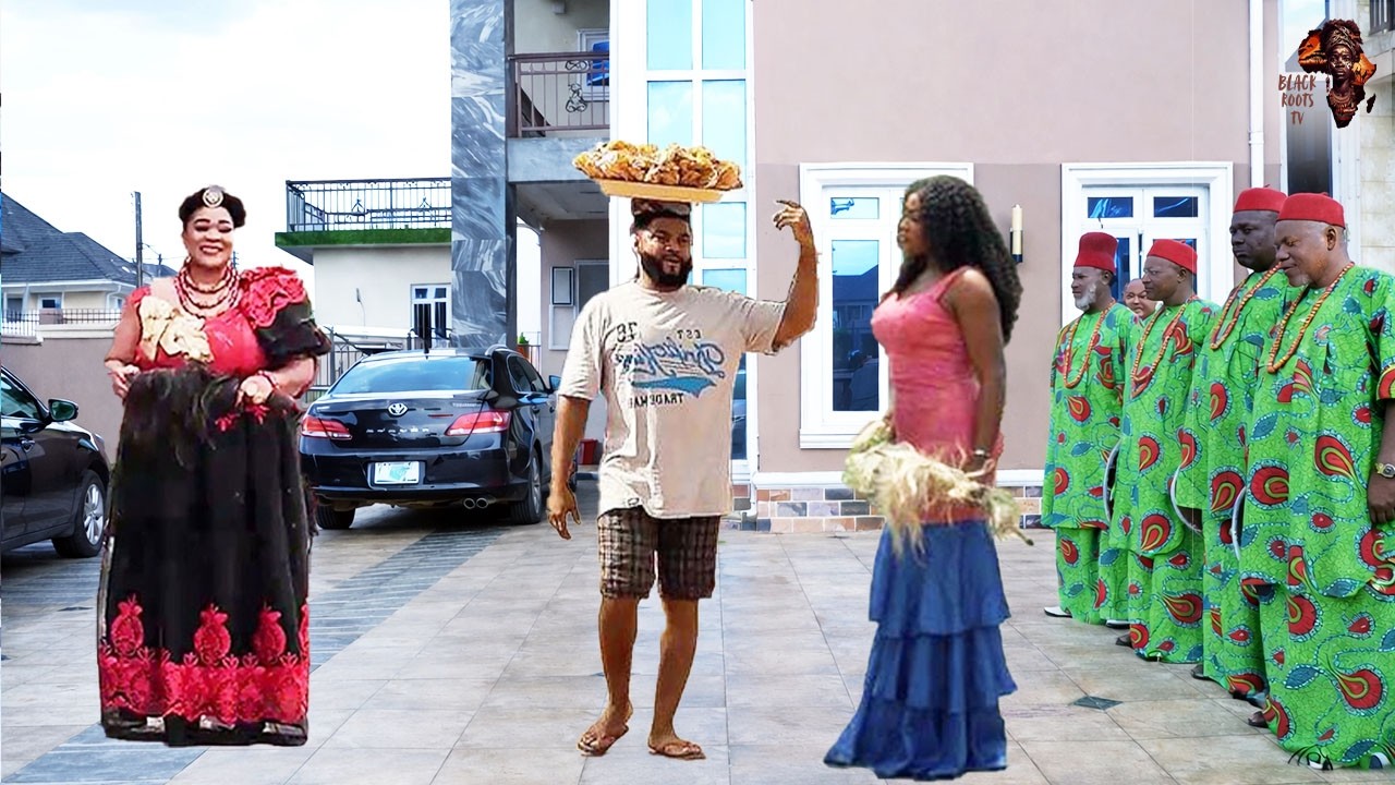 He Came To The Palace To Sell Food When D Princess Saw Him And Fell In Love Wit Him - Nigerian Movie