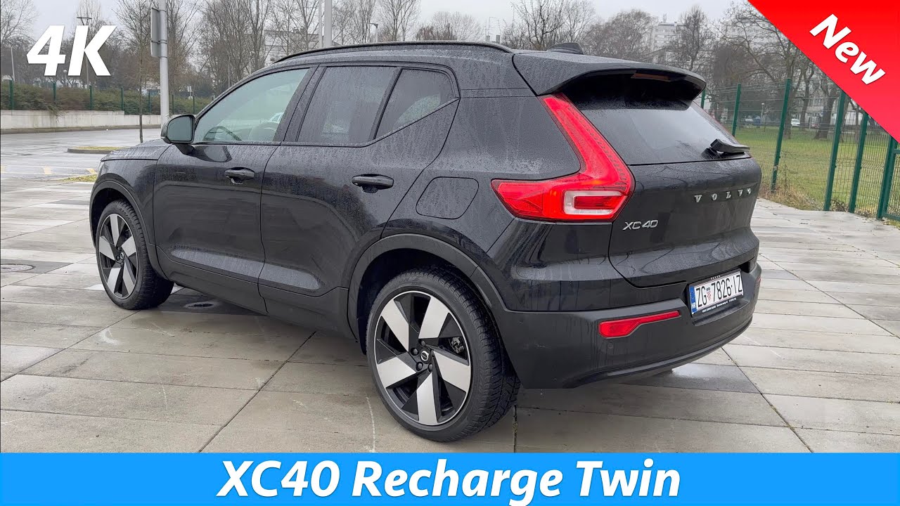 Volvo XC40 Recharge Twin 2023 - FIRST look in 4K (Exterior - Interior)