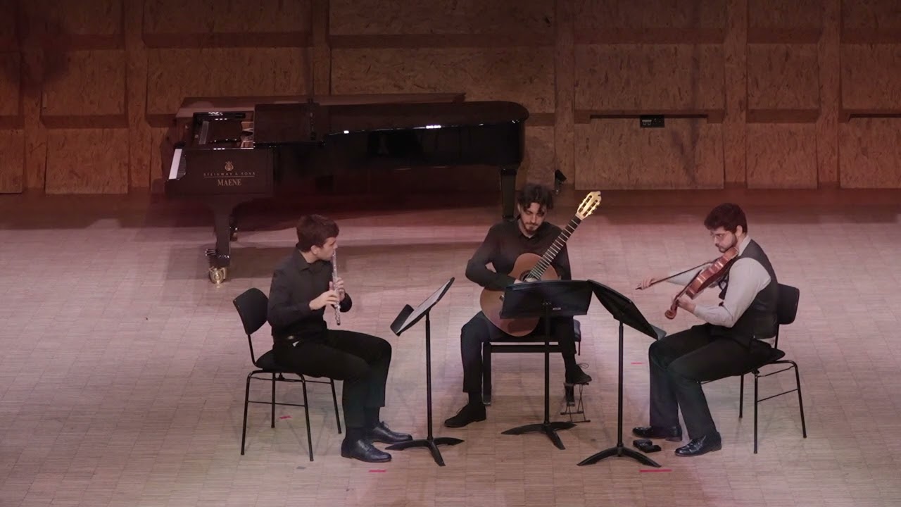 Nico Richter - Trio (1935) for flute, viola and guitar