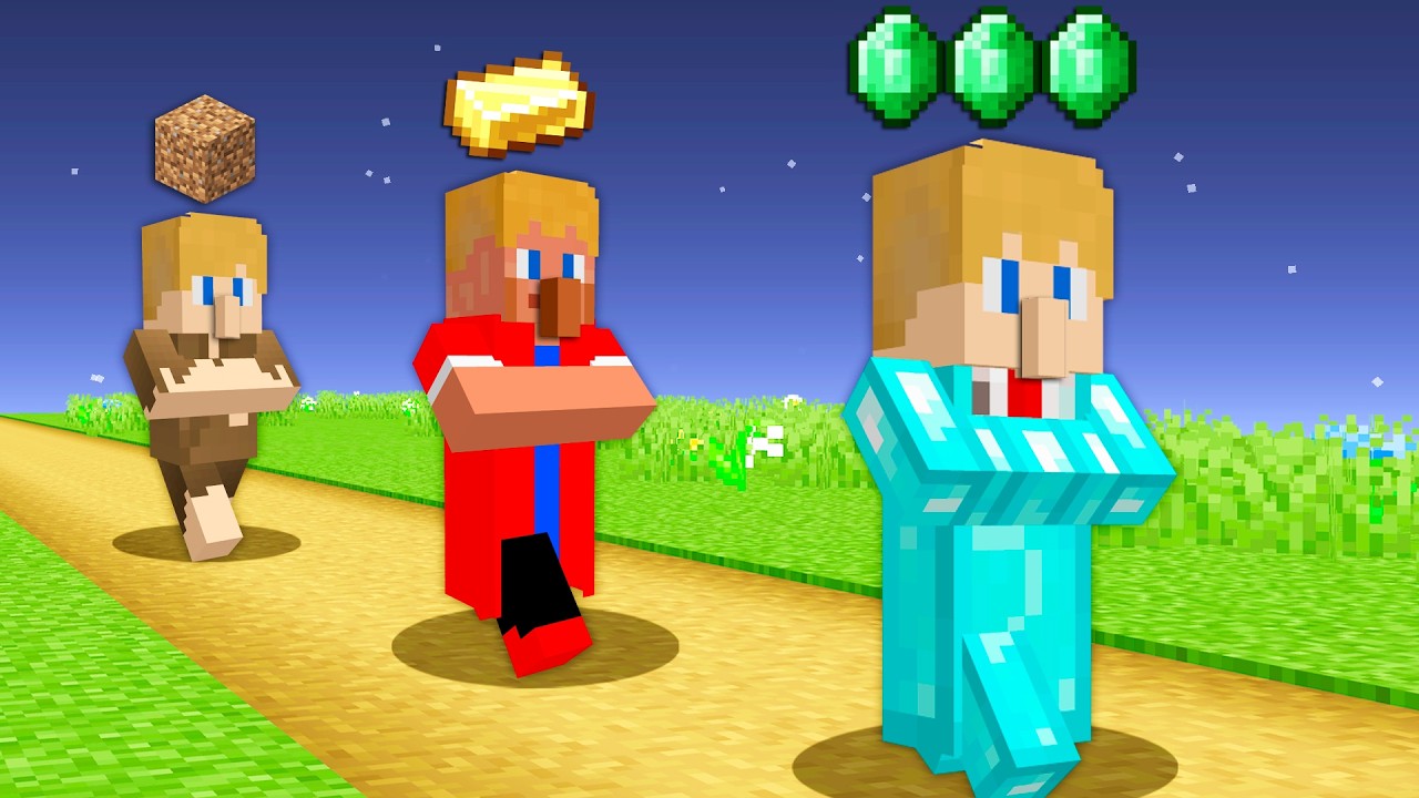 EVOLUI de VILLAGER POBRE a MILIONÁRIO