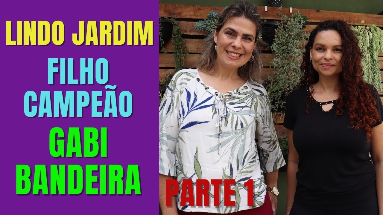 VISITANDO COLECIONADOR: o jardim da YOUTUBER e INSTAGRAMER Gabi Bandeira/Grazi Bittencourt