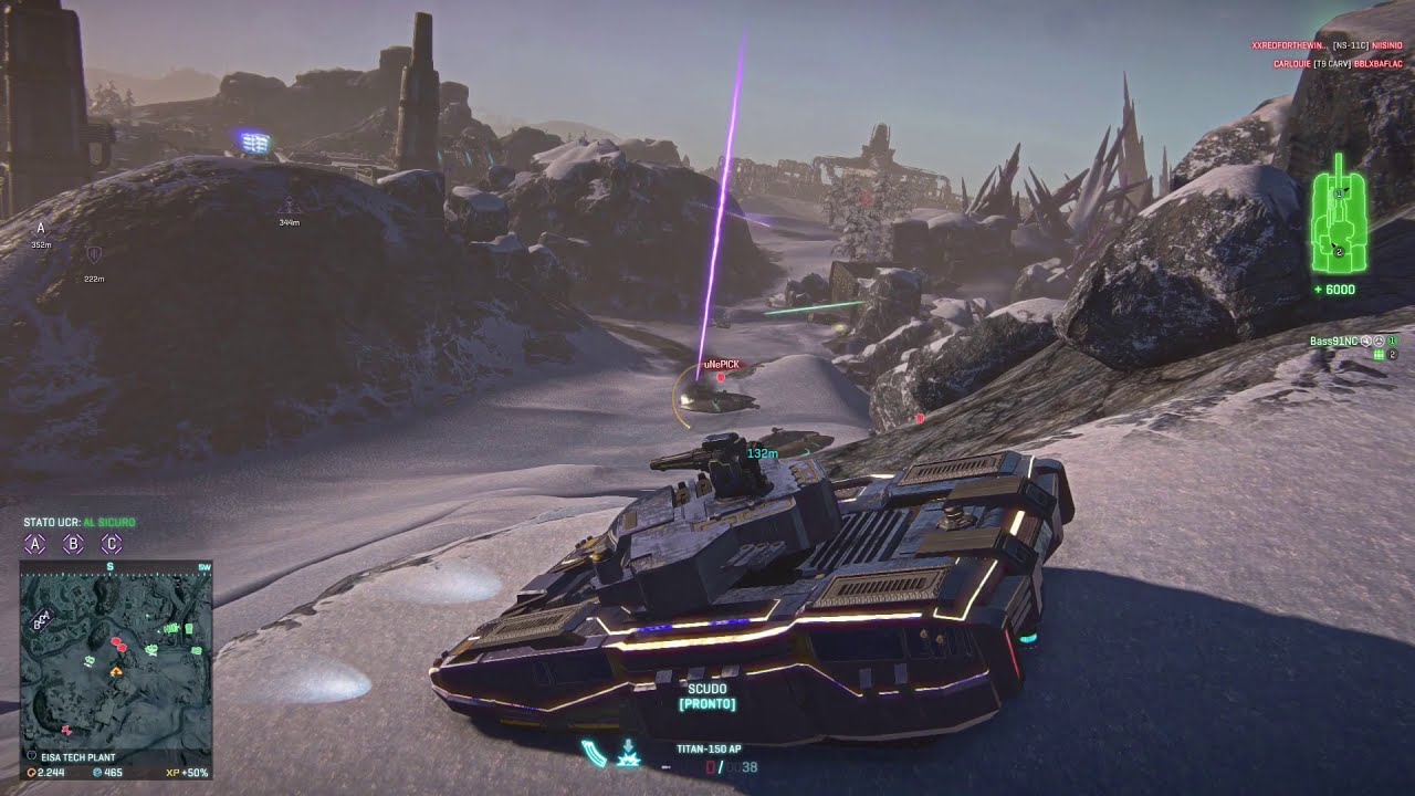 Planetside 2: Vanguard montage