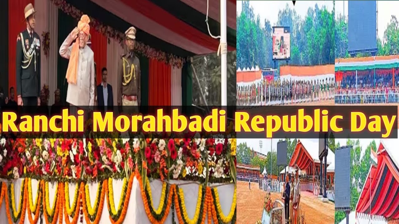 Republic Day 2026 Ranchi Moranadi maidan Parade#
