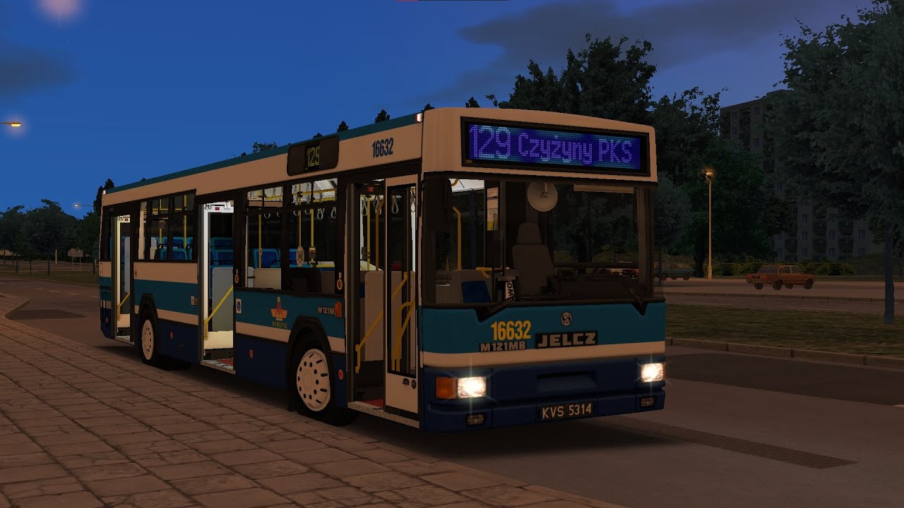 OMSI 2 - Projekt Kraków '97 fv 2.26 - progress in scenery and NEW bus Jelcz M121MB '98 Voith & ZF
