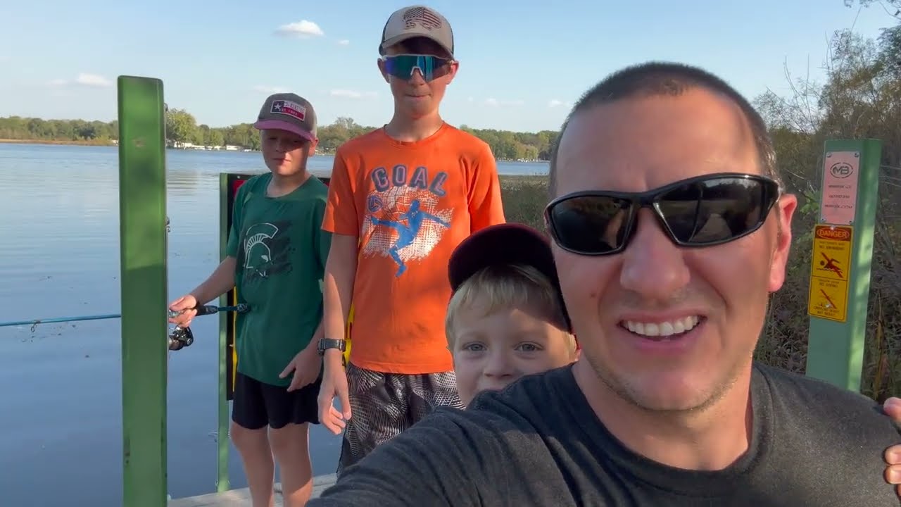 In a pursuit for a birthday fish!!!