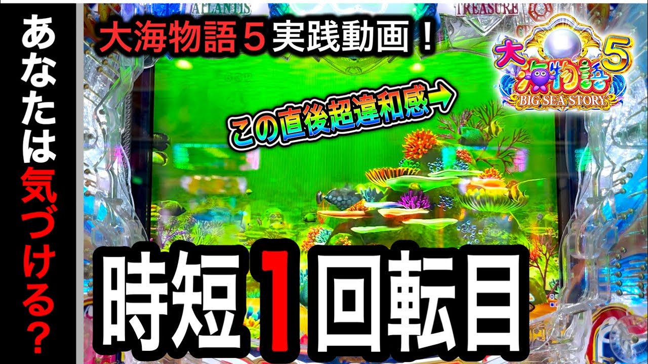 【537日目】大海物語5実践動画！（ガチ実践動画2023/6/27）