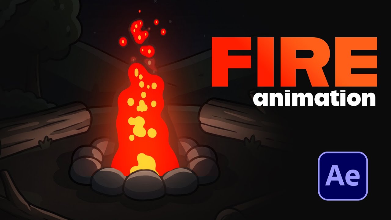 Секрет создания 2D-анимации огня в After Effects