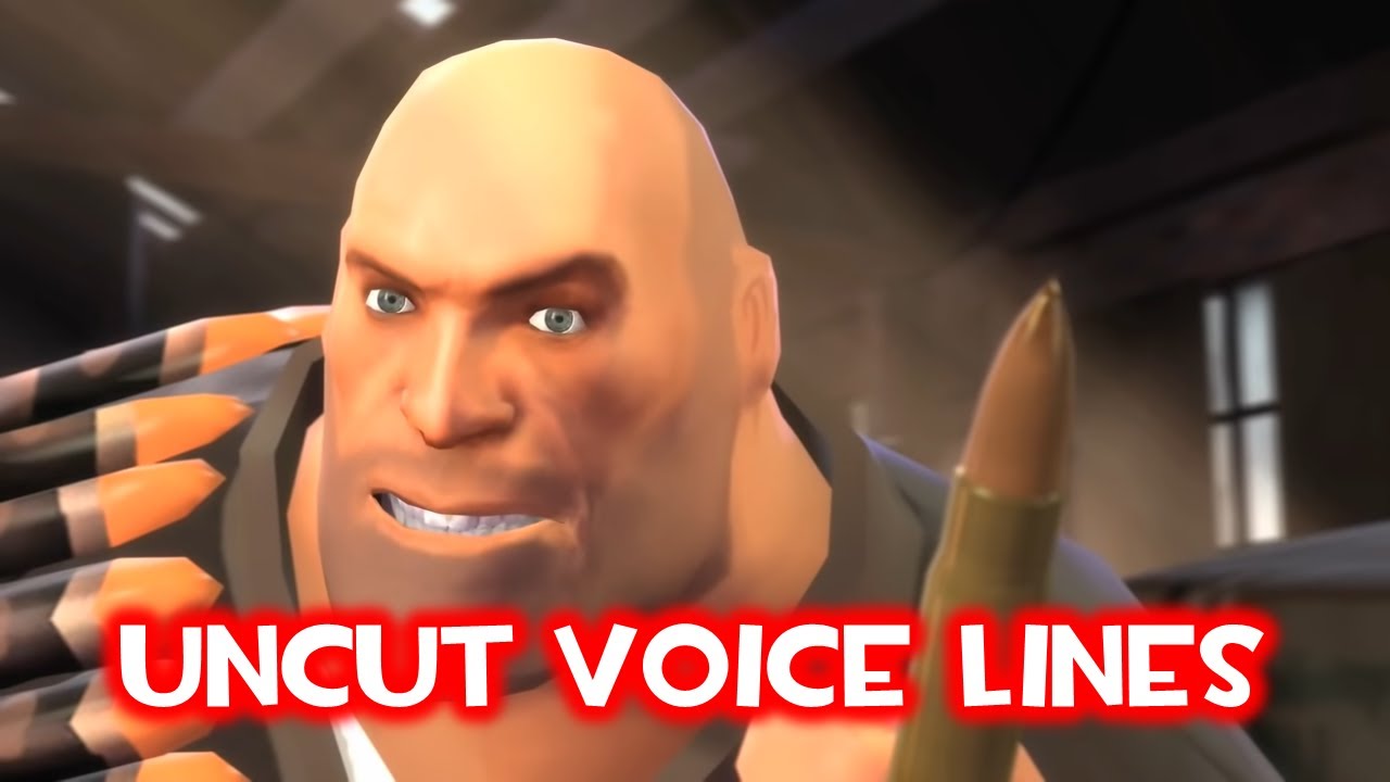 Uncut Voice Lines from Meet the Heavy (in order)