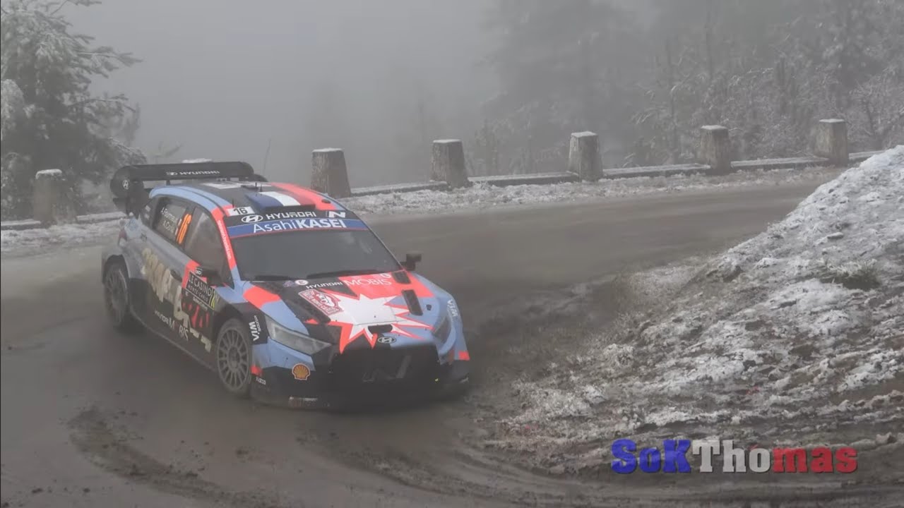 Rallye Monte-Carlo 2026 - Icy show Jour 3 - Hairpin SS11 #wrc [SoKThomas]