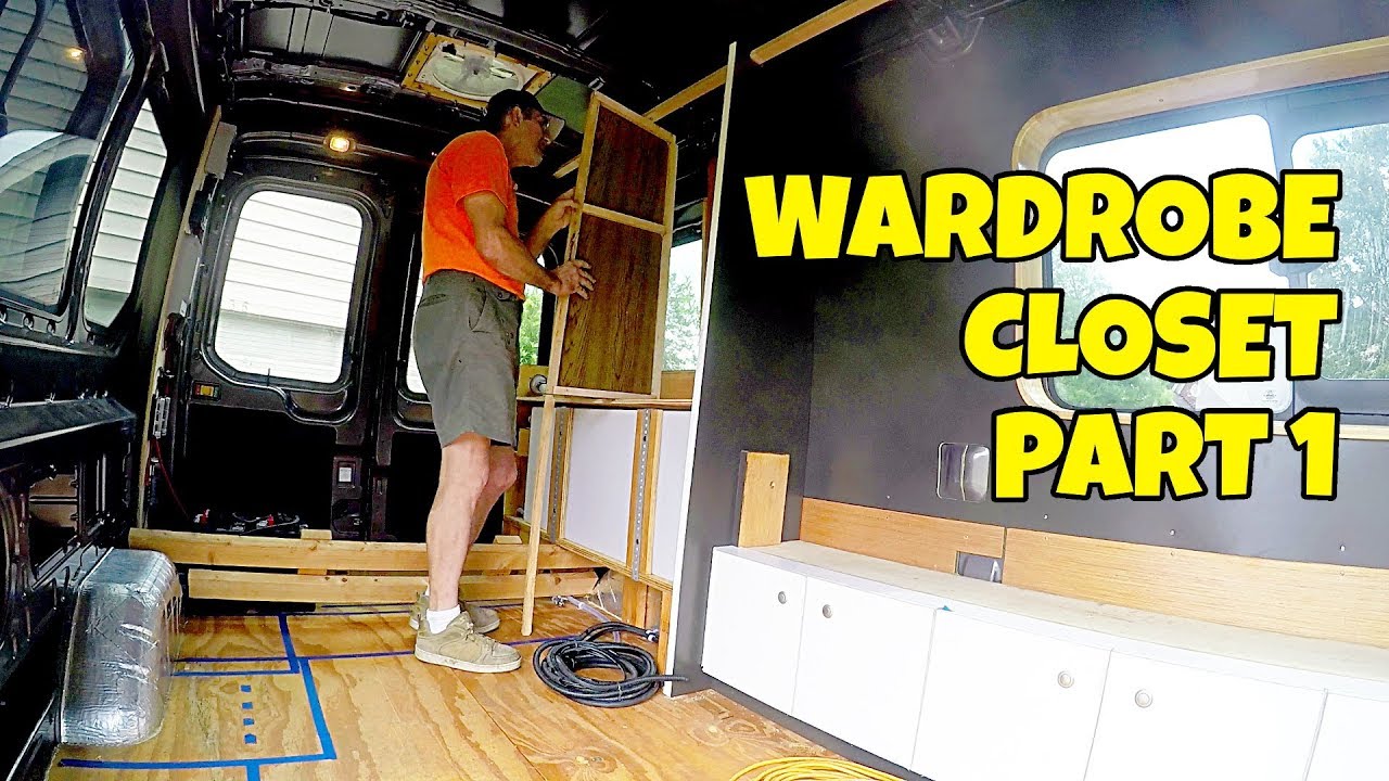 RV Wardrobe Closet - Part 1