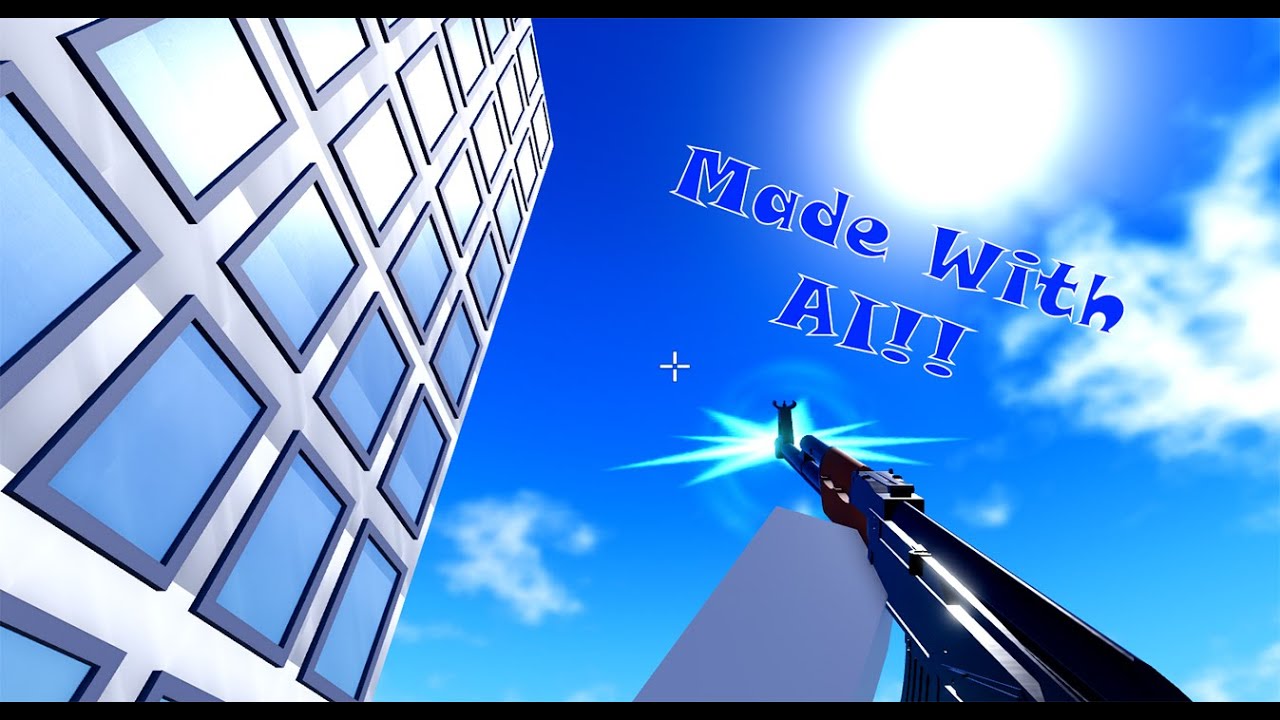 Creating a roblox FPS game with AI (Part 1)