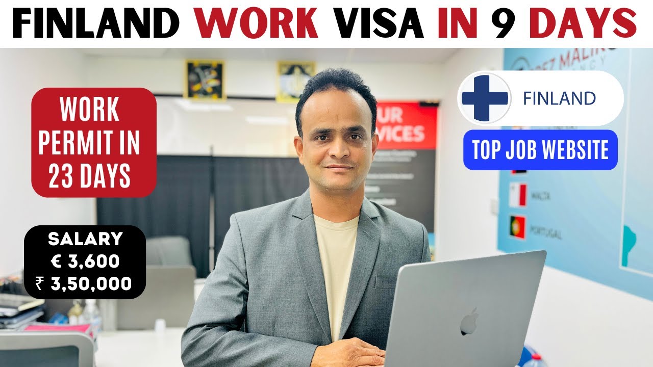Finland Work Visa in 9 Days with &euro;3600 Salary | Tabrez Malik