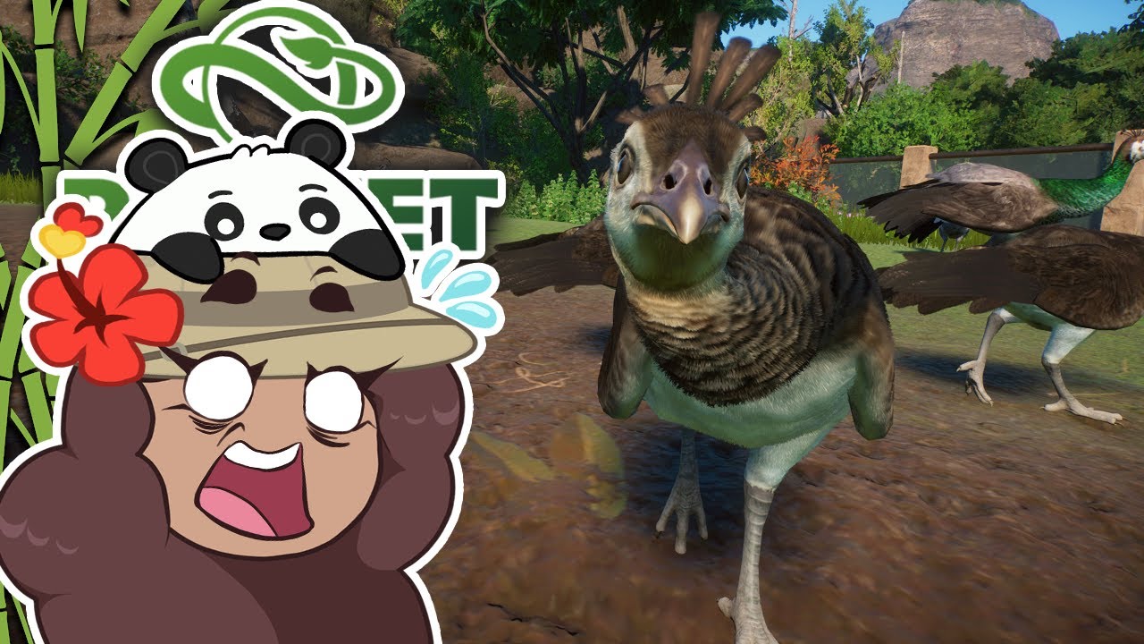 Проблемы с нашей популяцией павлинов?! 🐼 Planet Zoo: приключения в дикой природе!! • №2
