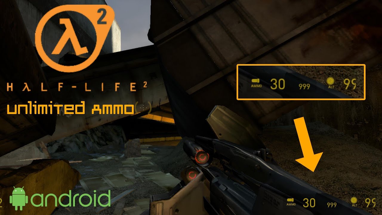 Half Life 2 | Mod Unlimited Ammo | Short Gameplay🎮 