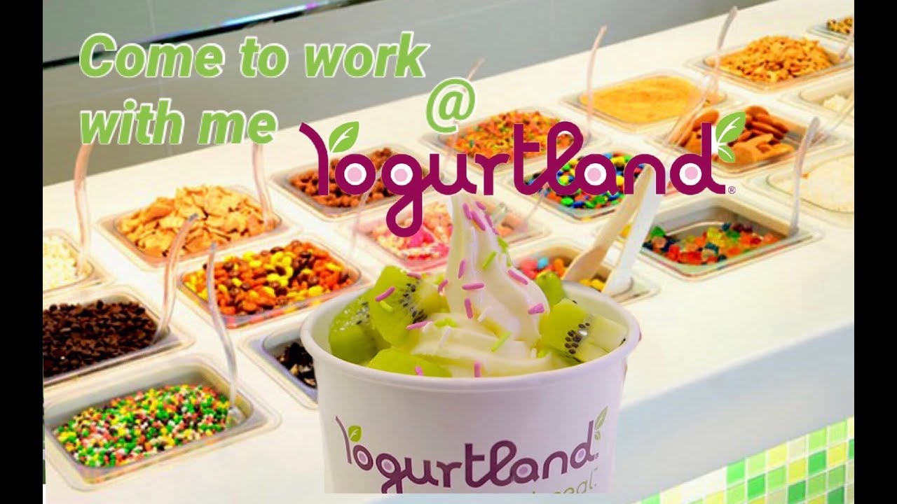 Yogurtland Vlog🍦 (Work with Me)