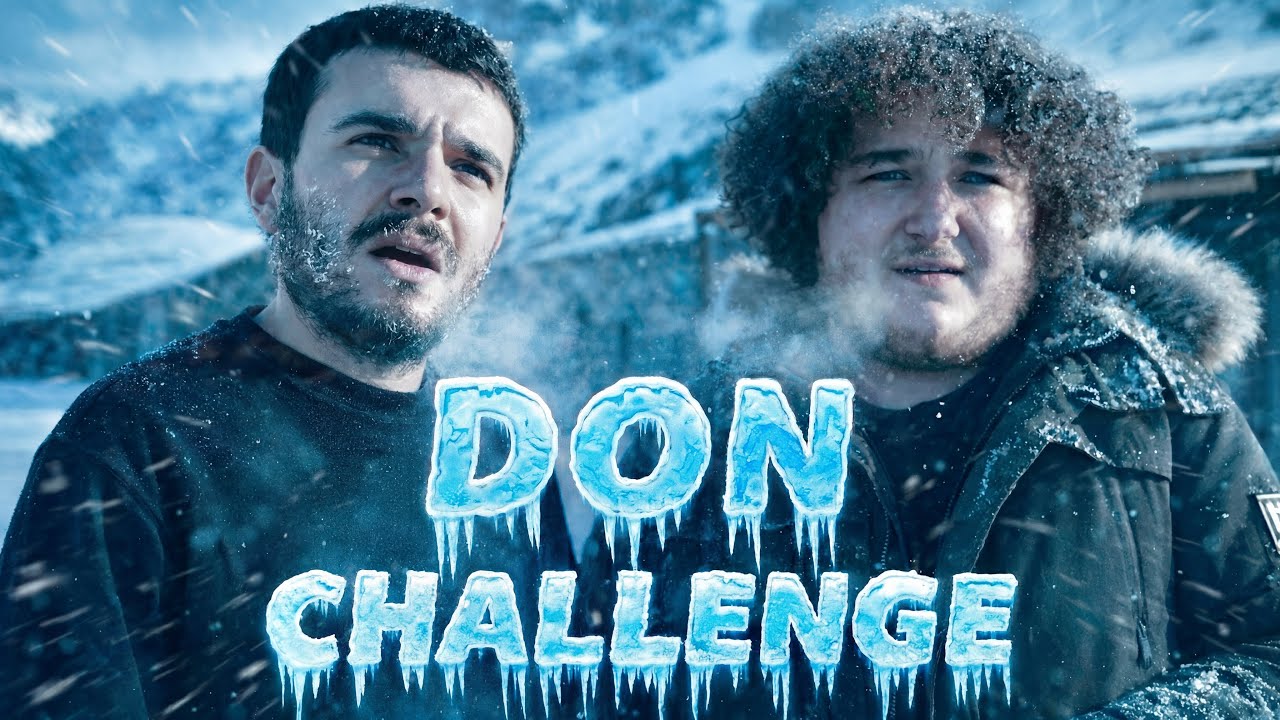 DON CHALLENGE | Dondurucu Soğukta Challenge Yaptık (2019)