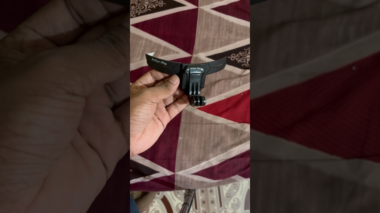 Action Pro Chin Mount for Helmet || Moto Vlogging setup for #gopro #djiglobal #motovlog #bikelife