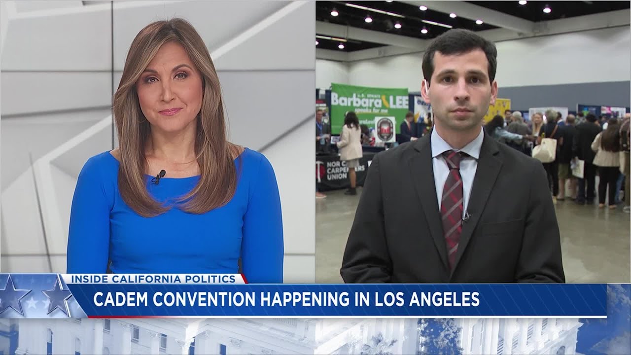 Newsom meets with San Francisco political leaders, attends Democratic Party state convention