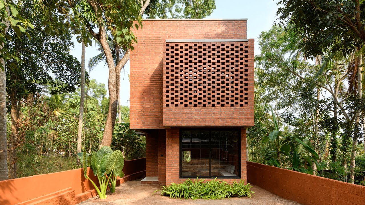 A Modern Narrow Brick House 117 sqm