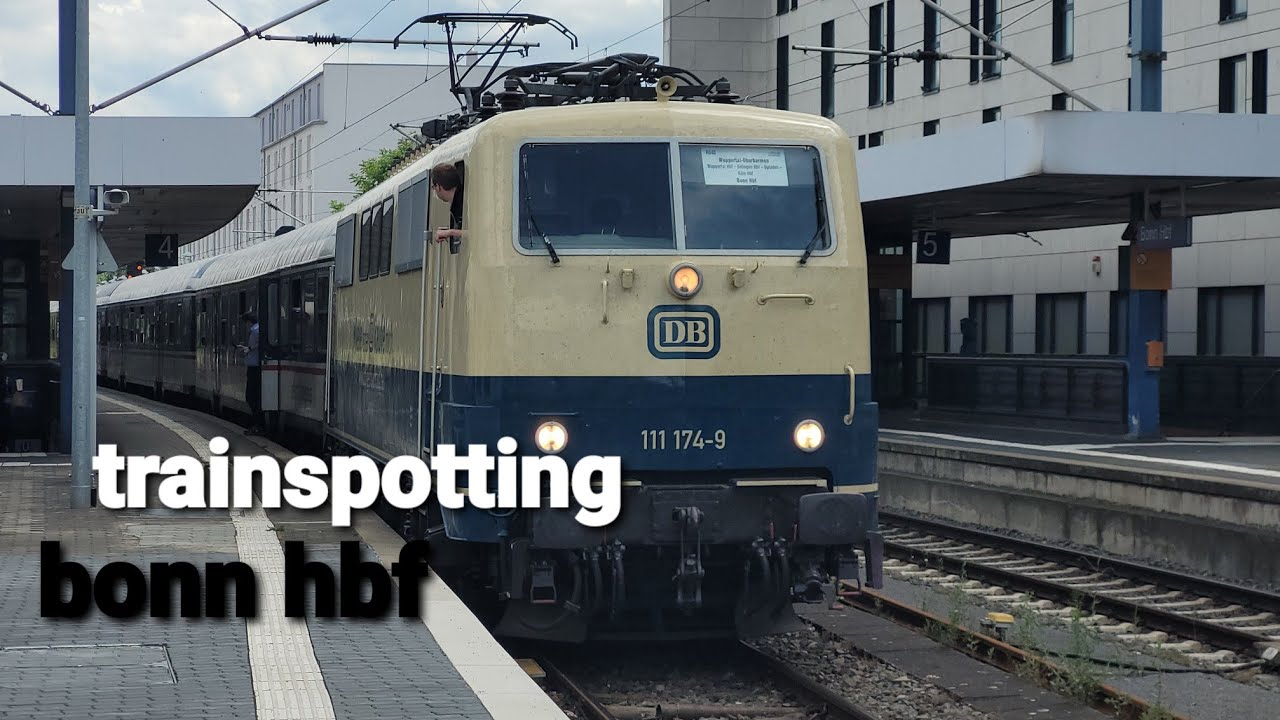 trainspotting | bonn Hbf | 28+29.06.2021 | mit Intercity, Regionalen,ice Zügen!