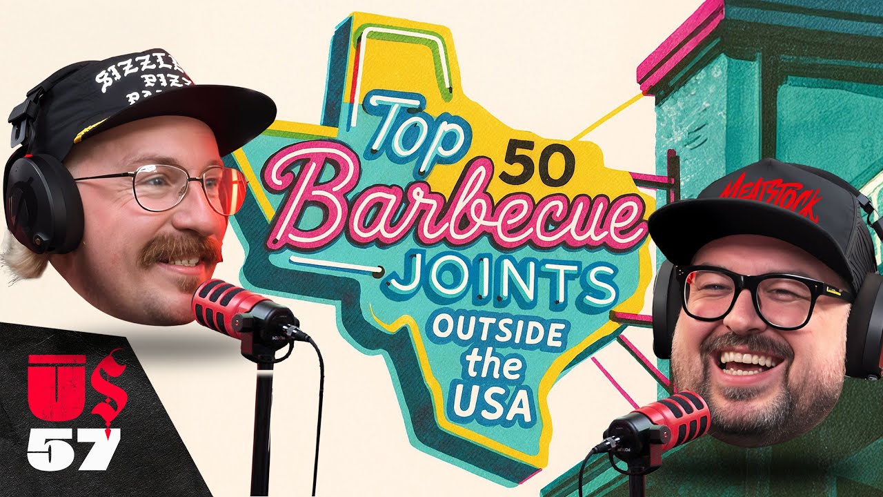 Top 50 Barbecue Joints outside the USA - Under Seasoned BBQ Show - Ep57